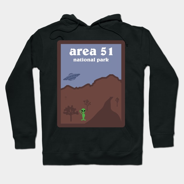 Area 51 National Park Hoodie by Jcaldwell1